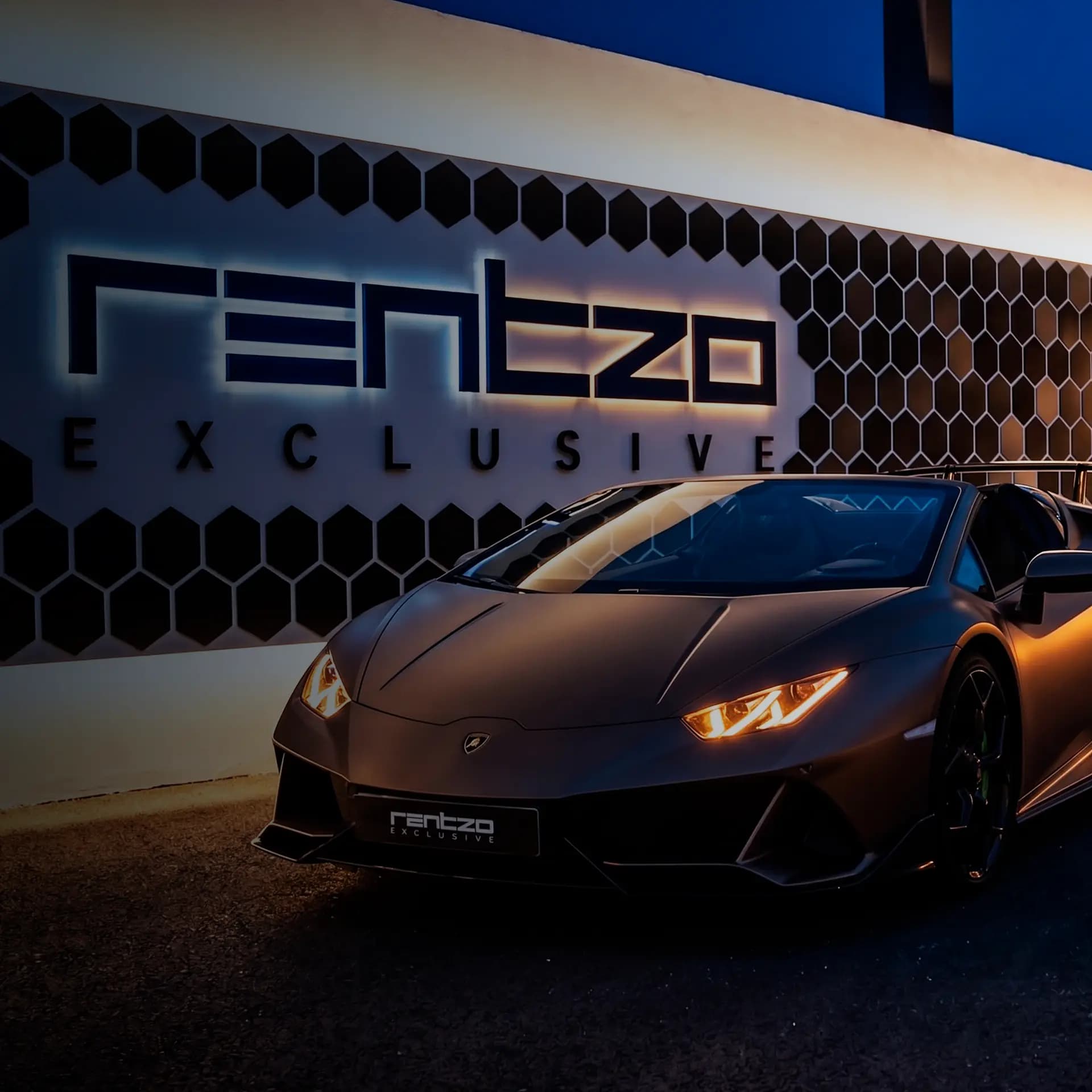 Lamborghini deportivo en alquiler en Marbella